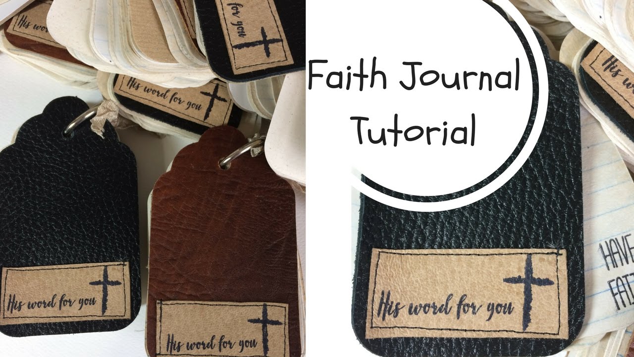 Mini Faith Journal Tutorial