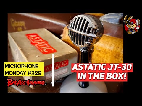 IN The Box! Best Blues Harmonica Mics | Astatic JT-30 Bullet Harp Mic Microphone Monday 329