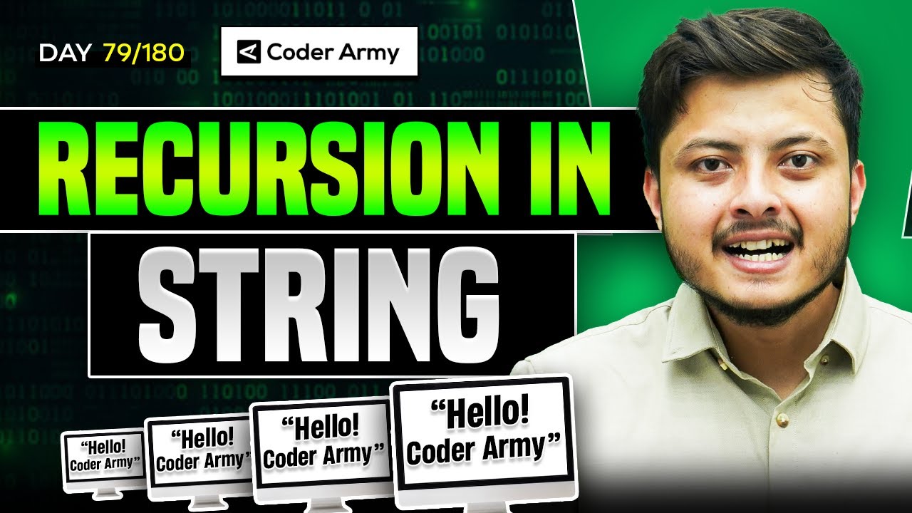 Lecture 56: Recursion in Strings