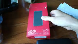 Xiaomi Redmi Power Bank 20000mAh Black (VXN4304GL) - відео 1