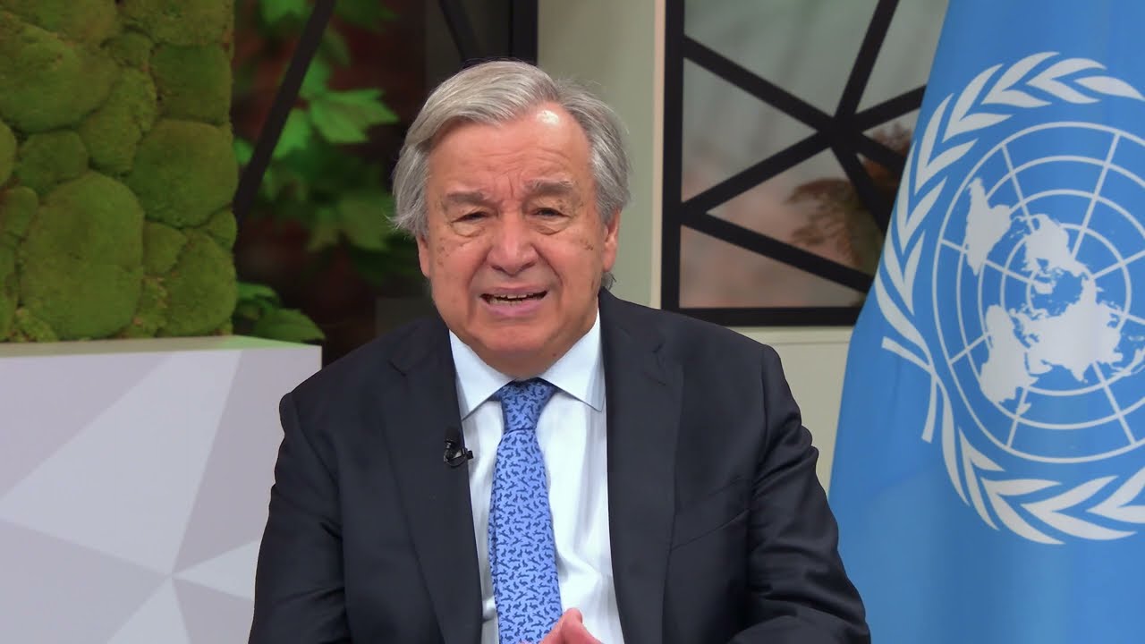 World Oceans Day - UN Chief Message Let's Put Oceans First