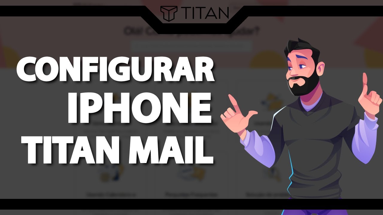 Como Configurar o Email da Titan Mail no Iphone ATUALIZADO 2023