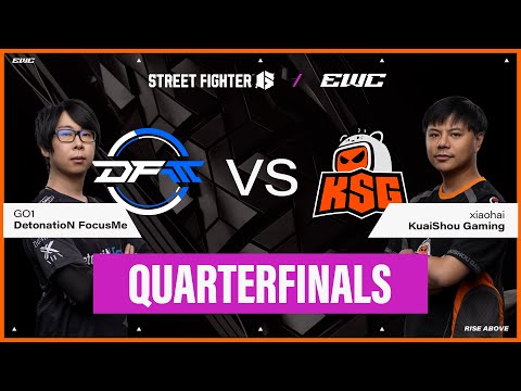 GO1 vs. xiaohai | Street Fighter 6 at EWC 25 - Day 4 - Quarterfinals