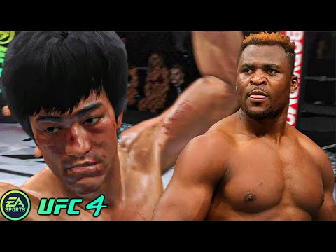 UFC 4 | Bruce Lee VS Francis Ngannou |  EA SPORTS UFC 4