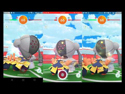 Legendary Raid #70 - 6 Unique vs Registeel Trio (No Weather Boost)