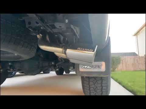 2021 Nissan Titan + NISMO Exhaust