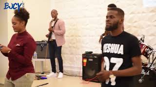 JONATHAN DAVID MONSHENY, ROXY OLUA & HERVÉ KUNMINGI AU BJCY 2 - PARTIE 1