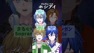 【七夕🎋】だんだんハモる『ホシアイ』歌ってみた【クレノア/しゃけみー/まるぐり/スタンガン/しるばーな】　#歌ってみた #ホシアイ #七夕
