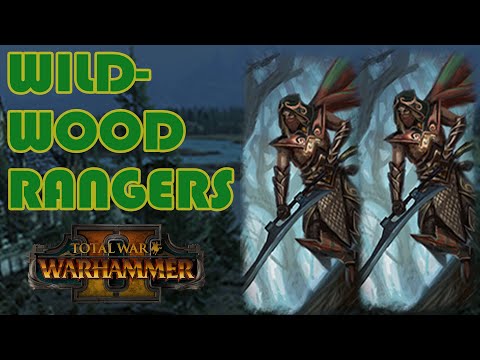 UNDERRATED UNIT: Wildwood Rangers - Wood Elves vs Dwarfs // Total War: WARHAMMER II MP Battle