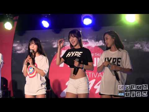 140828 Rainbow Hyunyoung - Talk #2 @Woongji Accounting & Tax College