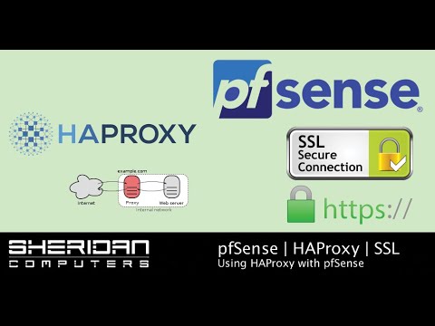 using pfSense and HAProxy with wildcard SSL certificates