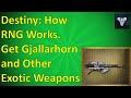 Destiny: Increase Odds of Gjallarhorn + RNG ...