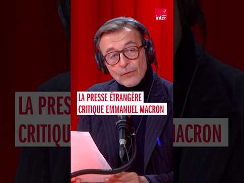 Revue de presse du mardi 20 octobre 2026 : ce que dit la presse étrangère d'Emmanuel Macron