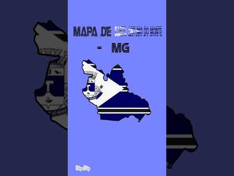 mapa de santo antônio do monte - MG #brasil#geografia#mapping #minasgerais