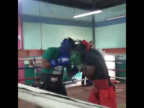 Lobo solitario Batiz vs Chocolatito Gonzalez sparring