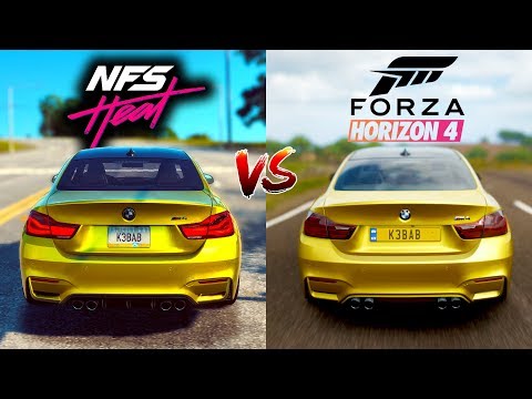 Need For Speed HEAT vs Forza Horizon 4 - BMW M4