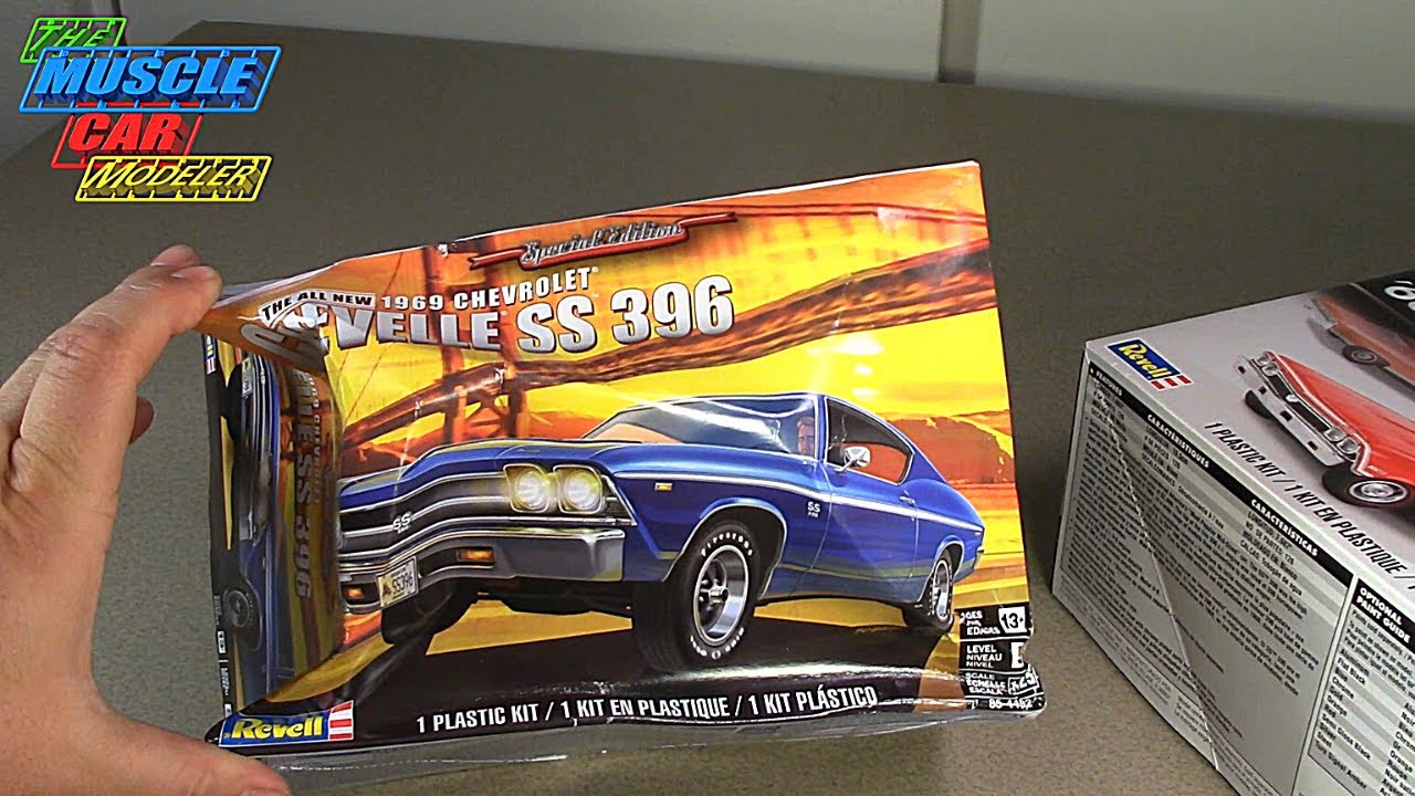 Revell 1969 Chevrolet Chevelle SS 396 Kit Review, Contents and Comparison