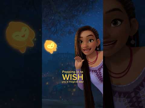 Asha and Star shine so bright! 🌟 Don’t miss Disney’s Wish on Disney+.