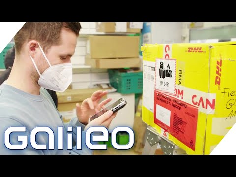Slogging in the parcel shop: How to manage the flood of parcels! | Galileo | ProSieben