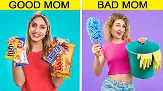 Bad Mom vs Good Mom / 13 Funny Situations