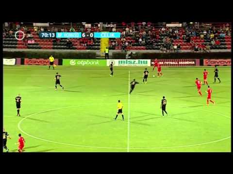 Budapest Honvéd - FK Celik Niksic 9:0, 2. félidő