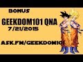 How did Goku get the Heart Virus?; Future Trunks' destiny; Crane Hermit + MORE - BONUS QNA! 7/20/15 How did Goku get the Heart Virus?; Future Trunks' destiny; Crane Hermit + MORE - BONUS QNA! 7/20/15