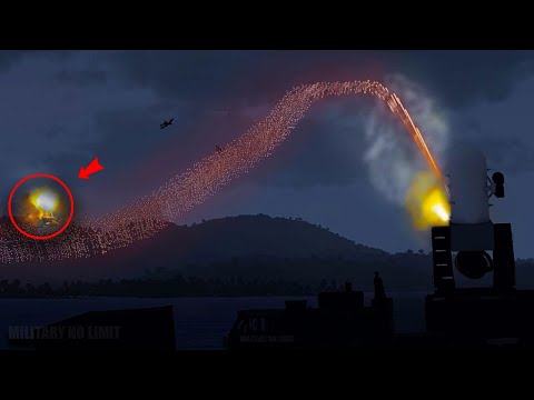 Ukrainian C-RAM Shooting Down Russian Fighter Jets