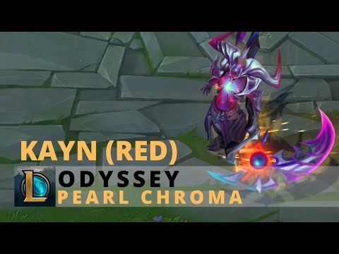 Odyssey Kayn (Red) Pearl Chroma - League Of Legends