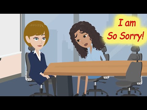Dora Ep6 I m So Sorry Being late at work English for Beginner| English Speaking Practice