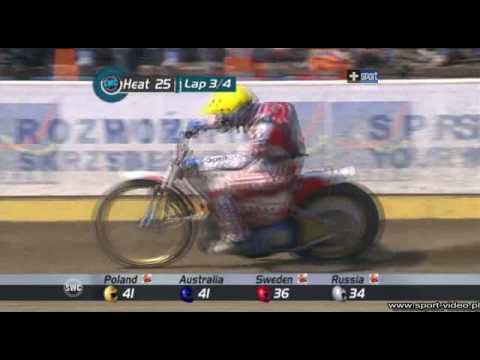 DPŚ w Lesznie: Decydujący 25 bieg Tomasz Gollob vs Leigh Adams