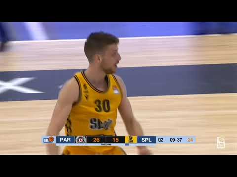 ABA Liga 2020/21 highlights, Round 26: Partizan NIS - Split (26.4.2021)