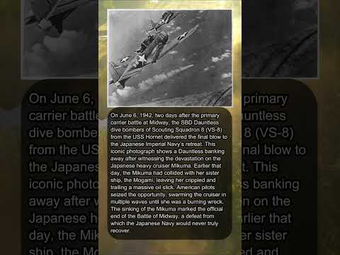 THE END OF A GIANT: SBD DAUNTLESS VS. THE HEAVY CRUISER MIKUMA ⚔️