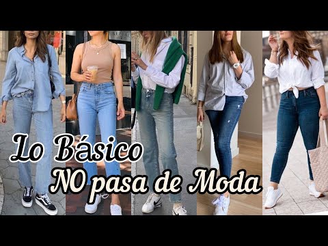 LOOKS SENCILLOS 2023 Moda Casual PARA MUJER Outfits Sencillos Modernos