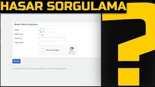 Ücretsiz ya da Ücretli Araç Hasar Sorgulama Nasıl Yapılır?