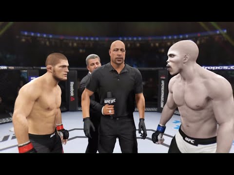 Khabib vs. Scary Ghost (EA Sports UFC 2) ☝️🦅