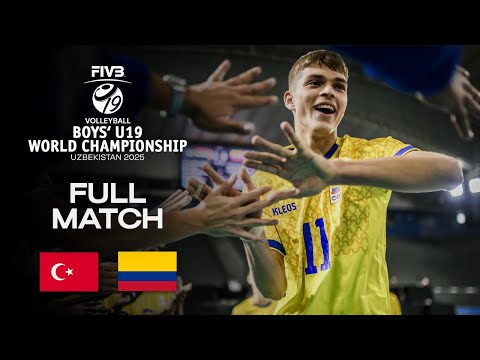 Türkiye vs. Colombia - Classification 13-16 | Boys' U19 World Champs 2025 - Full Match