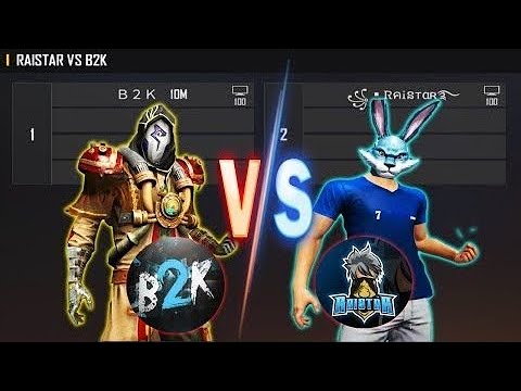 B2K VS RAISTAR | BORN2KILL AWM GOD VS ONE TAP KING RAISTAR -CRAZY ROOM ONLY RED DAMAGE