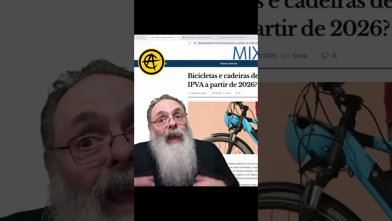 GOVERNO decide que BIKE ELÉTRICA é LUXO demais para o POPULACHO e vão TER que PAGAR IPVA e MULTA