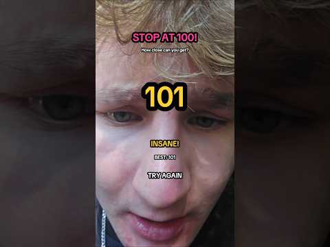 Állítsd Meg 100-nál!🤯 (LEHETETLEN😭)