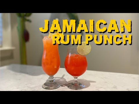 How I make Jamaican Rum Punch and Planters Punch