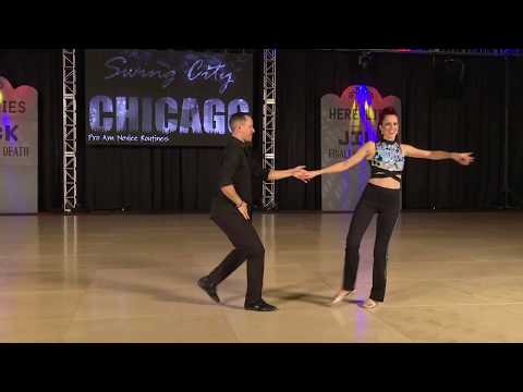 Swing City Chicago 2018 Pro Am Novice Routine Lindsey Zan with Alexander Rowe