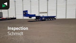 Semi-remorque benne Schmidt SPT/65/Z/2,6 4 axles Schraglader Lift + Lenkachse à vendre - Image 4 | Autoline CM Semi-remorque benne Schmidt SPT/65/Z/2,6 4 axles Schraglader Lift + Lenkachse | Image 4 - Autoline