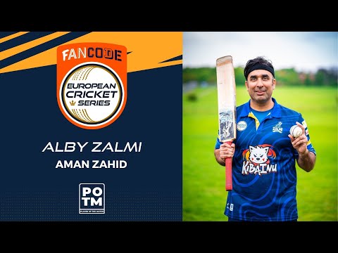 POTM: A.Zahid - ALZ vs STI | Highlights | FanCode ECS Stockholm, Sweden Day 5 | ECS22.210