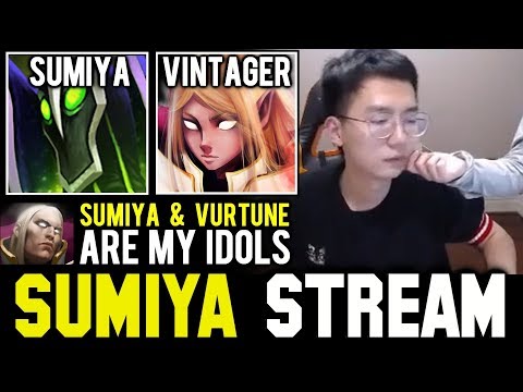 when SUMIYA meets Best Female Invoker VINTAGER | Sumiya Invoker Stream Moment #468
