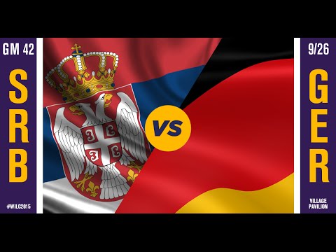WILC 2015: Game 42 - Serbia vs. Germany  (11TH PLACE)