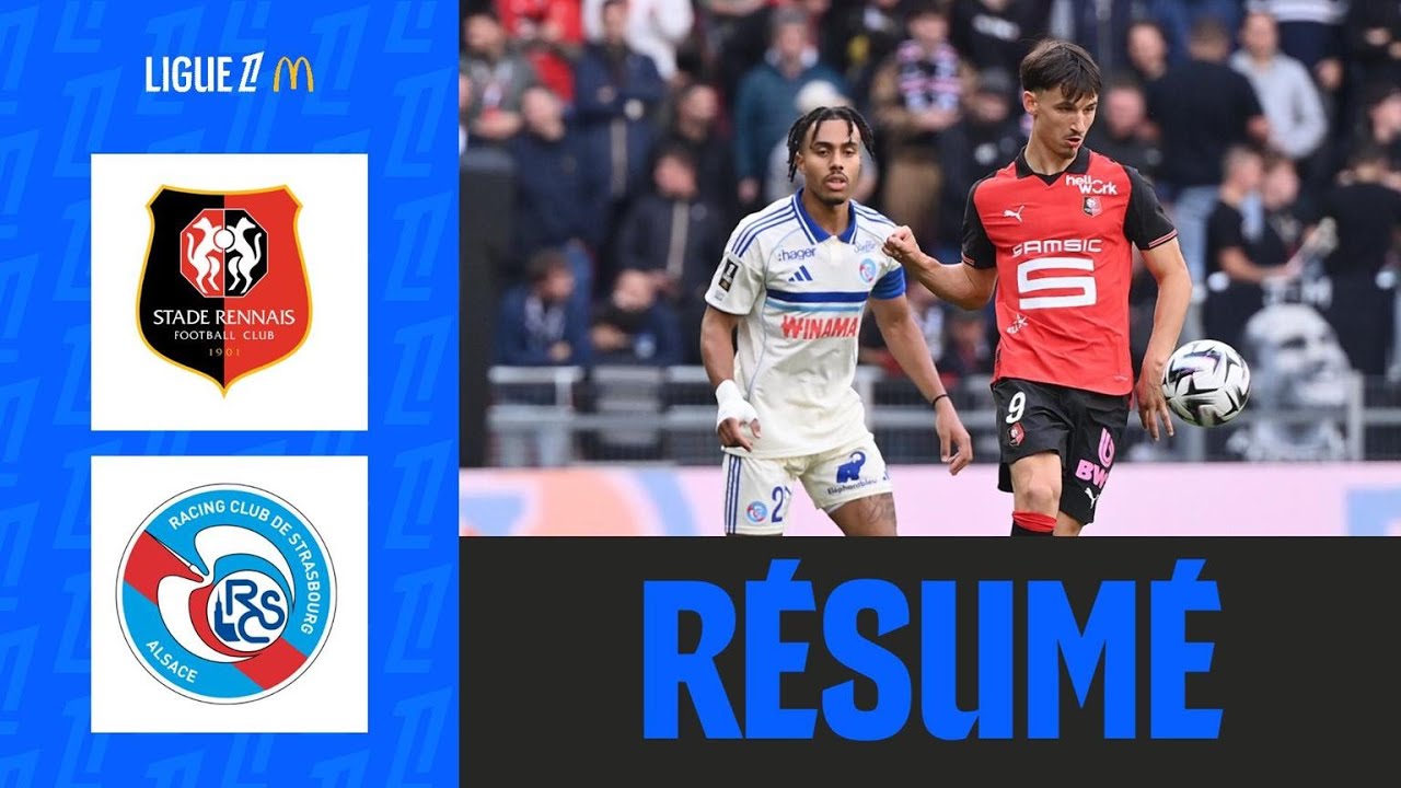 Stade Rennais vs RC Strasbourg Highlights