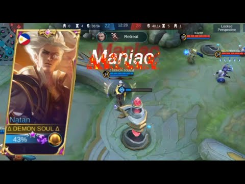 MANIAC Natan Late Game Become Montster!! VS Monster Aamon | 18 KILLS!! by ∆ DEMON SOUL ∆