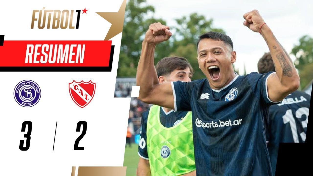 LA HISTORIA DEL TRIUNFO DE INDEPENDIENTE RIVADAVIA ANTE INDEPENDIENTE | ESPN Fútbol 1 | Fecha 6