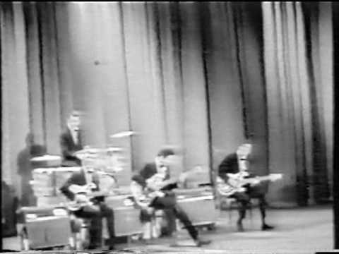 The SHADOWS Nivram 8 Mai 1964 Belgique Rare document