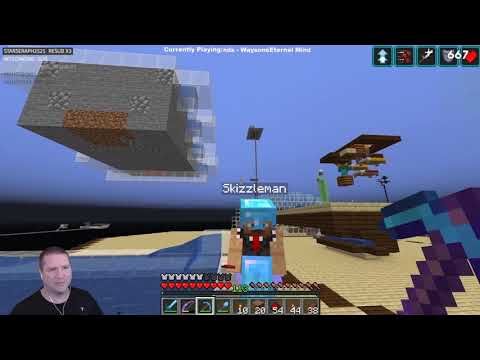 11/29/2019 - Skyblock in Minecraft 1.15 w/ Skizzleman! (Stream Replay)